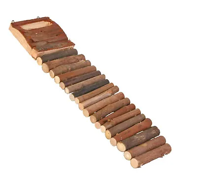 £5.99 • Buy 6106 Trixie 27cm Wooden Hamster Cage Ladder / Bridge