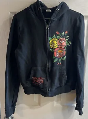 Girls Ed Hardy Jacket Size Medium • £19.79