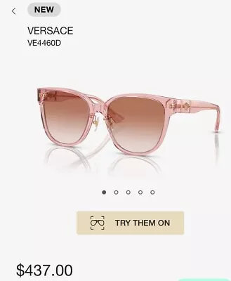 Limited Edition Versace Opal Pink Sunglasses With Receipts! • $180