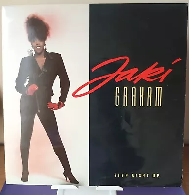 Jaki Graham – Step Right Up (EMI Records 12 JAKI 9) [12” Vinyl] 1986 • £2.99