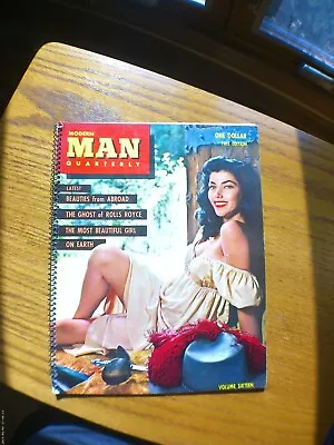 Modern Man Quarterly Spiral Bound Volume 16 From 1959 • $12