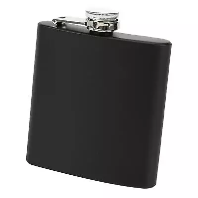 Hip Flask Powder Coated Vintage Wine Bottle For Hiking Wedding Party Spirits 8oz • $17.48