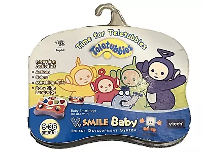 Vtech V.Smile Baby 2007 Time For Teletubbies 9-36 Months (1 Cartridge) • $14.99