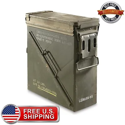 U.S. Military Surplus PA125 25mm Ammo Can Used • $39.26