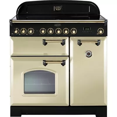 Rangemaster CDL90EICR/C Classic Deluxe 90cm Electric Range Cooker 5 Burners A/A • £2845