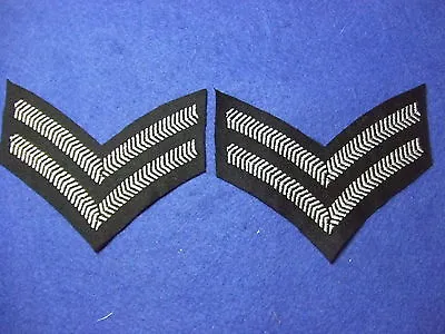 Raf/royal Air Force & Raf Regiment Corporals Rank Stripes Chevrons Pair • £6.50