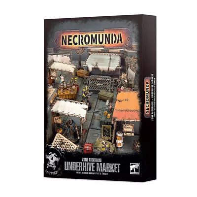 Necromunda Zone Mortalis: Underhive Market Scenery | Sci Fi Wargaming Terrain • £32.50