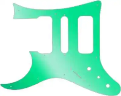 WD Custom Pickguard For Left Hand Ibanez 8 String TAM10 #10GR Green Mirror • $52.99