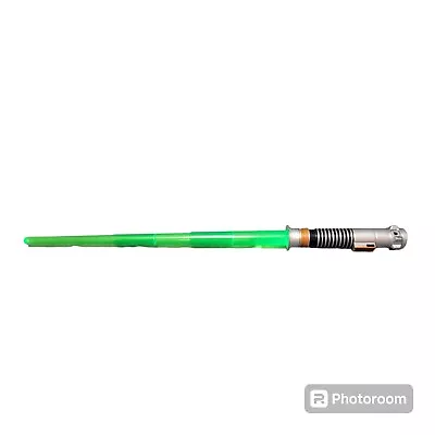 2015 Hasbro Star Wars Luke Skywalker Green Retractable Lightsaber • $19.99