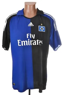 Hamburg Sv Germany 2008/2010 Away Football Shirt Jersey Adidas Size Xl Adult • £29.99