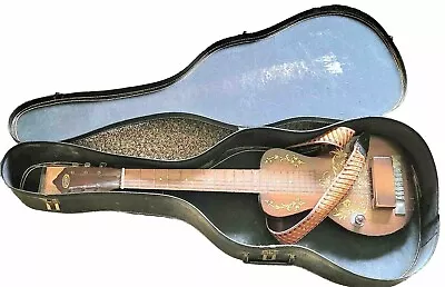 Vintage 1930s Oahu Diana Deluxe Electric Lap Steel Guitar & Case  • $213.50