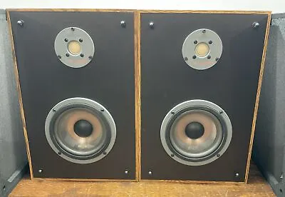 Infinity RS9 Monitor Speakers 6.5” 2way Polycell Tweeter NEW FOAM SURROUNDS • $249