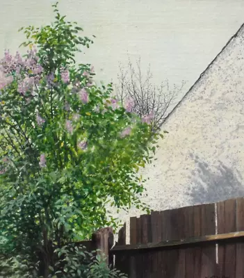 Nicholas St John Rosse RSMA - Original Oil Painting - Lilac Tree. • £495