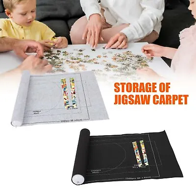 £6.99 • Buy Special Offer Jigsaw Puzzle Storage Mat Roll Up Puzzle Felt Storage Pad 1500p