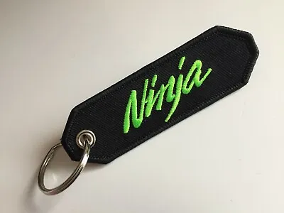 New Embroidered  Kawasaki Ninja   motorcycle   keyring Uk Seller Free P+p... • £6.75