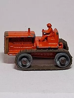 Vintage Matchbox Moko Lesney N⁰8a Caterpillar Tractor GC £12.00 FREE POSTAGE • £12