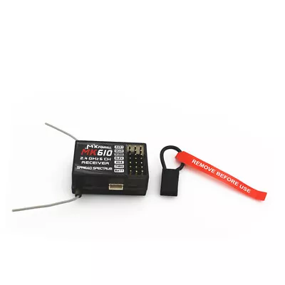 MK610 2.4GHz DSM2 Spread Receiver For AR6100 Spektrum Dx5e Dx6i Dx7 Transmitter • £23.09