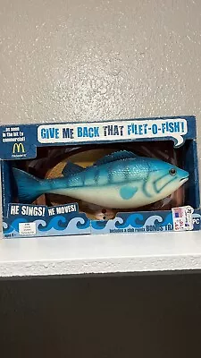 NEW Frankie The Singing Fish McDonald’s Vintage Toy Decor GEMMY • $74.99