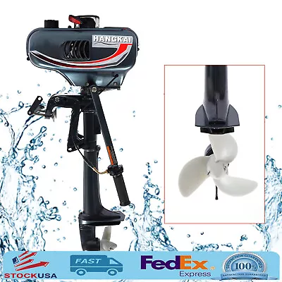 4-Stroke 3.5HP Outboard Motor Fishing Boat Petrol Engine Water Cooling System • $229