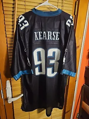 Vintage Philadelphia Eagles Jevon Kearse Jersey Men's XXL 2XL Black Reebok Y2K  • $30