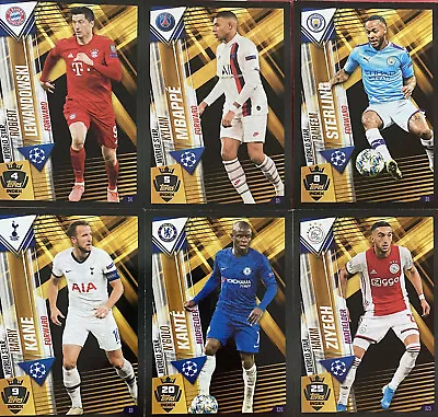 Match Attax 101 19/20 Sticker Cards: World Stars & Gldn Mmnts Multibuy • £0.99