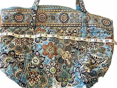Vera  Bradley Blue Floral Weekend/overnight Bag Large Size. • $18