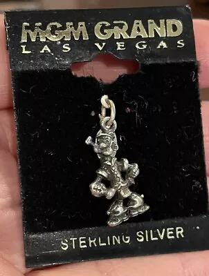 Vintage MGM Grand Las Vegas Popeye Sterling Silver Charm • $20