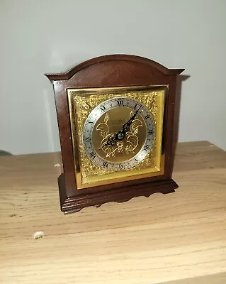 Old Vintage Elliott Bracket Mantel Clock 8 Day Movement Mahogany.  #VIN2# • $276.28