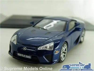 Lexus Lfa Model Car Sports Coupe Blue 1:43 Scale Ixo + Case K8 • £26.99
