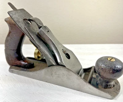 $9.99 • Buy Vintage No 4  Plane Keen Kutter  Blade Woodworking Carpenter Patent Depth Knob