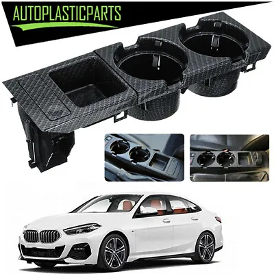 For BMW E46 325i Carbon Fiber Center Console Cup Coin Holder Storing Box • $11.99