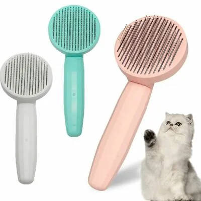 Pet Cat Grooming Comb Brush Undercoat Rake Dematting Deshedding Trimmer Tool • £6.52