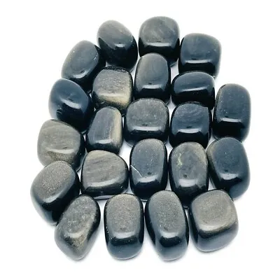 Grade A++ Rainbow Obsidian Tumbled 7pcs With Velvet Bag Size 20-25mm • $18