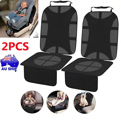 2PCS Car Baby Seat Leather Protector Cover Cushion Anti-Slip Waterproof Safety • $16.99