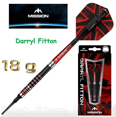 Mission Soft Darts Darryl Fitton 18 G • £55.52