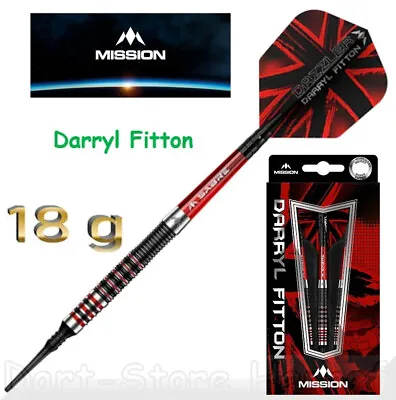 MISSION Softdarts DARRYL FITTON 18g • £55.96