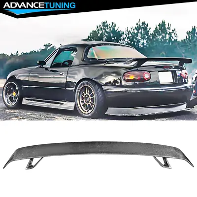 Fits 90-97 Mazda Miata MX-5 Convertible 2DR NA Trunk Spoiler Wing - Carbon Fiber • $314.99