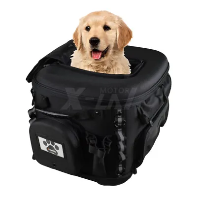 Universal Large Pet Dog Cat Carrier Motorcycle Luggage Rack Storage Travel Bag • $185.25