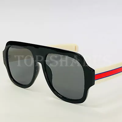 Men Sunglasses Rapper Designer Fashion Retro Vintage Yellow Style Models Square • $12.99