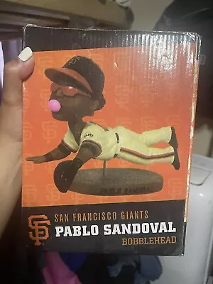 SF Giants Pablo Sandoval Diving Blowing Bubble Bobblehead  • $45