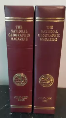 Lot 2 1997  National Geographic Magazine EMPTY Slip Case Cover Holder (Jan-Dec) • $5.79