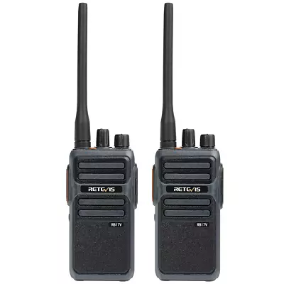 $64.27 • Buy Retevis RB17V MURS Radio VHF Walkie Talkie USB-C Charging 4400mAh Highway Trip