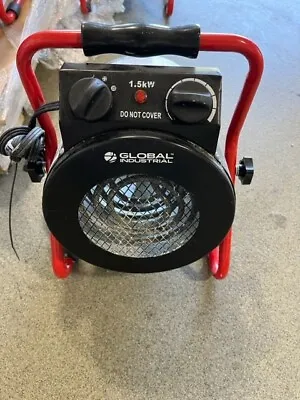$75 • Buy Global Industrial® Portable Electric Space Heater, 120V, 1500W **USED ONCE**