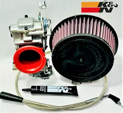 DRZ400 DRZ 400 S SM E 39mm FCR Carb Kit Keihin  Style  Complete K&N Air Intake • $674.42