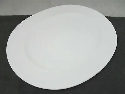 £8.95 • Buy Lovely Large Vintage White Ceramic Oval Serving / Meat Plate