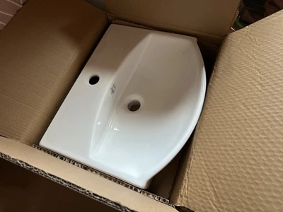 £65 • Buy Arezzo 500 X 400 Modern Wall Mounted / Counter Top 1TH Basin & Bottle Waste 
