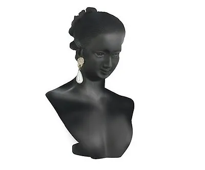 Full Face Jewellery Necklace Earring Scarf Display Bust Jewellers Display Stand • £32.99