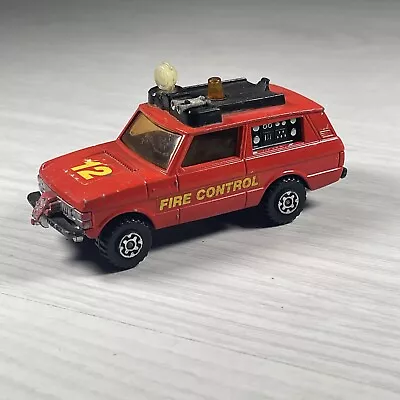 Matchbox Speed Kings Range Rover Fire Truck Jeep K-64 1977 Lesney Vintage Model • £8.95