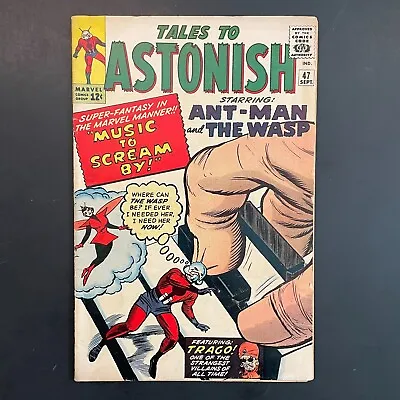 $119.95 • Buy Tales To Astonish 47 Silver Age Marvel 1963 Ant-Man Wasp Stan Lee Jack Kirby