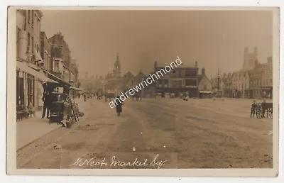 £11.32 • Buy St Neots Market Square Huntingdonshire 1916 RP Postcard 685b